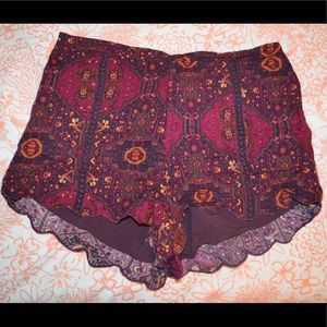 Pacsun Patterned Flowy Shorts